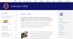 Desktop Screenshot of evanstoncase.org